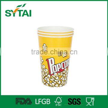Food Use and Paper Material Popcorn Paper Cups Packaging