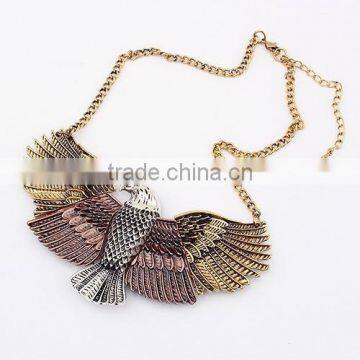 Top Quality Eagle Choker Vintage Pendant Statement Necklace Women Necklaces & Pendants Fashion Necklaces for Women 2014