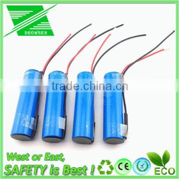 Hot sell 2000mAh 2200mAh 18650 3.7V cylinder lithium ion lithium battery 3.7v lithium battery