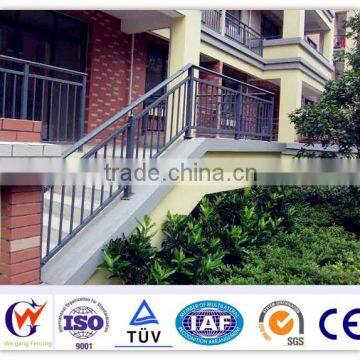 Modern Low Maintenance Mild Steel Railing for Staircase