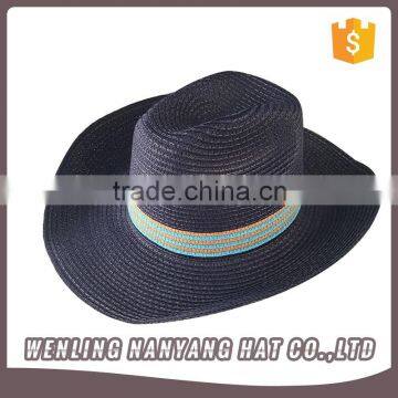 Promotional Paper Straw Cowboy Hat Cowboy/Cowgirl Straw Hat