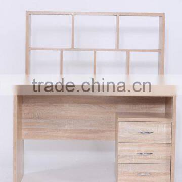 colorful wooden classic study table storage computer PC