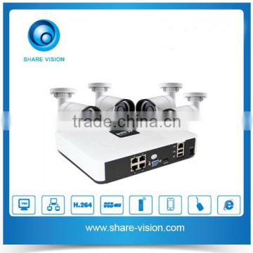 Wireless HD ip camera NVR kits 4*Lan surpport HDMI/VGA & wifi NVR 2MP 1080p bullet ip camera waterproof cameras