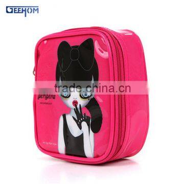 Pvc Cosmetic Bag With Zipper ,pvc Makeup Bag With Compartments photo-6