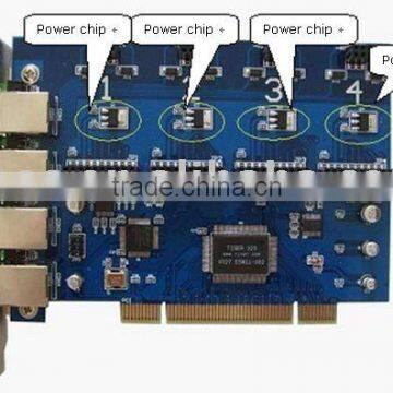 Asterisk PCI Card 400P/sound card/voice card/greeting card