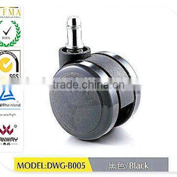 Danway New Office Chair Caster With Brake / Furniture Casterwith Plate / White Swivel Caster With Screw 40mm DWG-K006 photo-4