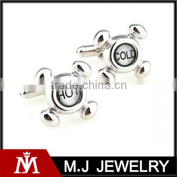 Manufacturer custom made clcok letter cufflinks for mens gift