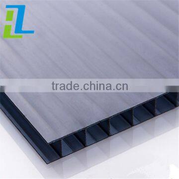 4mm/6mm Translucent Double Skin Polycarbonate Hollow Sheet photo-4