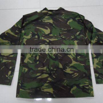 OEM Cotton Polyester Ripstop Greece Army Jungle Camouflage Battle Dress Uniform Clothing
