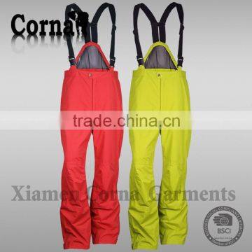 China manufacturers men colorful snowboard with elastic belt warm-keeping ski jogging pants