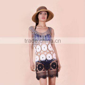 wedding printed lace sequin cotton embroidery fabric