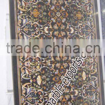 Semi Precious Stone Table Top Table For Home Decoration, Rectangle Table Top