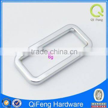 Q-0551 clip fashion bag buckle wholesale silver metal bag parts