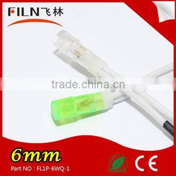 Plastic Waterproof 8mm 380v Yellow Blue Red Green White Led Navigation Signal Light photo-5