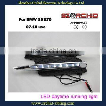 waterproof high quality led daytime running light DRL for BMW X5 E70 07-10 use