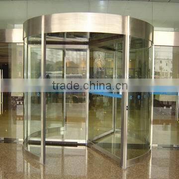 manual revolving door, ISO9001 CE UL certificate