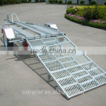 Motorcycle Trailer E4 With Loading Ramp photo-4