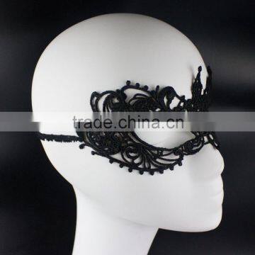 New Design Prong Shape Black Drawing Colorful Mask