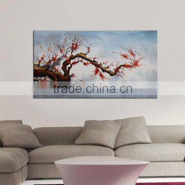 Stretched Canvas Wall Art Colorful Oil Painting