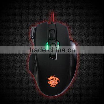 MMO gaming mouse 19 buttons 16800 dpi for WoW MMO gamer C-8028