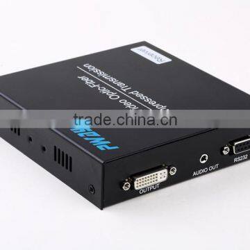 New Products 1080P DVI to Fiber Optic Extender 10KM With EDID/RS232/External Stereo Audio DVI Extender photo-5