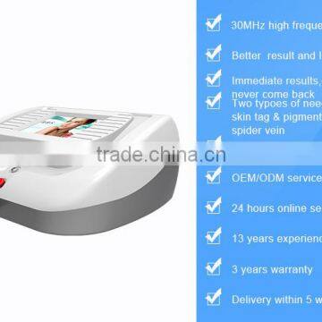 Hot sale fast results high frequency laser vascular therapy machine