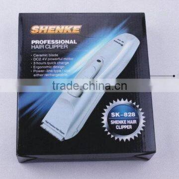 2013 Professional Rechargeable Baby Hair Clipper Electric Clipper for Fiberglass Mini Swing Kart