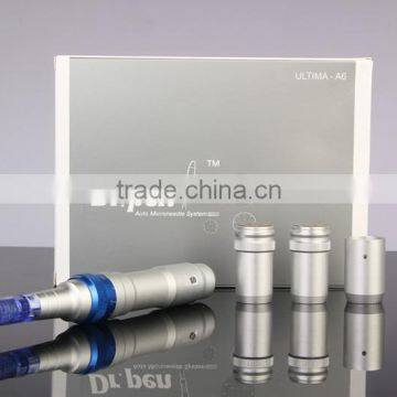 1.0mm Derma Rolling System Type Newest Electric Derma Microneedle Face Roller System Roller / Derma Stamp Electric Pen Needle Skin Roller photo-3