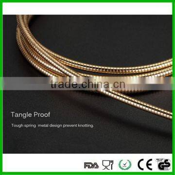 Newest Spring Metal Mobile Phone Usb Charger Data Cable for Iphone photo-3