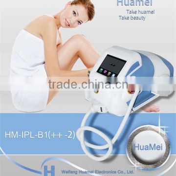 Portable e-light+IPL permanent hair removal,Acne treatment,skin tightening machine