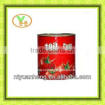 70g-4500g tomato in cans with different brix easy open lid or hard open lid