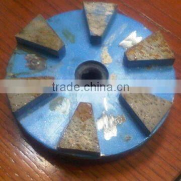 Diamond Grinding Wheel with Pie Shape Segment (Metal Bond Marble, Limestone, Travertine and Terrazzo STPB)-sunny