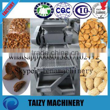 India customer almond sheller machine with CE approved