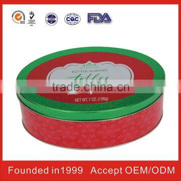 Round Gift Tinplate Box Exporter