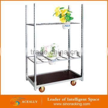 own factory plant Flower Display Rack shelf Trolley