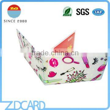 custom soft pvc rfid blocking credit card protector sleeve