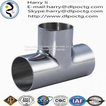 oil casing manufacturers wholesale Push to Connect Tube Fittings Stainless Steel Tee