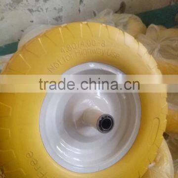 4.80/4.00-8 Wheelbarrow pu Wheel photo-2