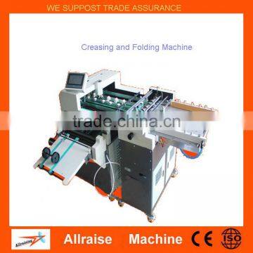 Alibaba High Quality Automatic Paper Creasing and Folding Machine for Photo paper , Book Cover