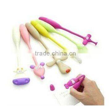 Cute Silicone Ballpoint Pen