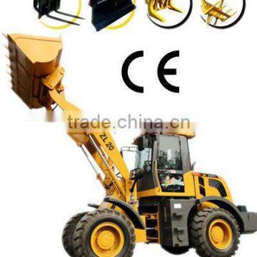 wheel loader ZL15F with Hub Reduction Drive Axle.CE approved