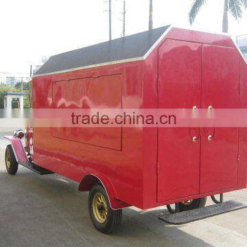 Special Design 4 Wheel Electric Food Delivery Vehicle New Model T Ice Cream Car