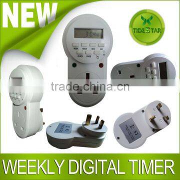 UK weekly digital lighting timer,grow light timer