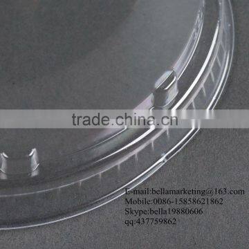 Clear Plastic Dome Lid With Vented Holes, Fit 12oz,14oz,16oz, 20oz, 24oz Cold Drinking Cup photo-4