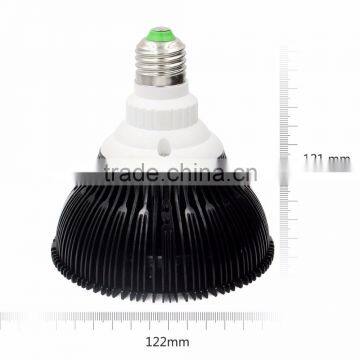 LED Growing Bulb for Indoor Garden Greenhouse and Hydroponic Aquatic,E27 3Bands photo-3