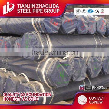 Galvanized or Black Painting Carbon Steel Seamless Oil Pipe Factory photo-6