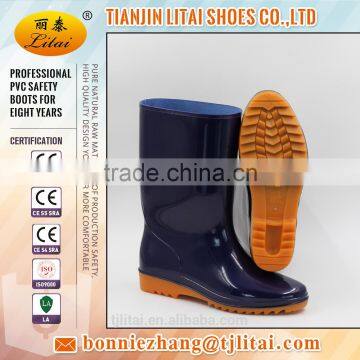 2016 Top quality pvc working boots for korea