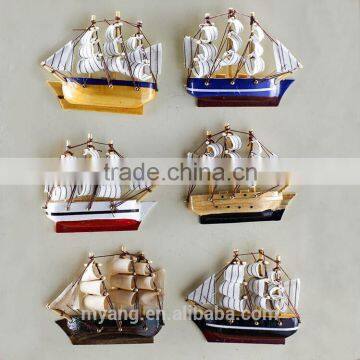 Promotional Sailing 3D Fridge Magnet, Wooden Fridge Magnet, Souvenir Fridge Magnet photo-2