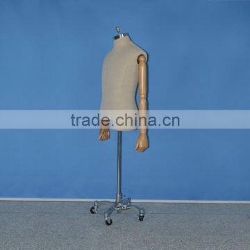 Male Tailor Mannequin Clothing Display Racks Props Wooden Hand Plating Bonnet photo-2