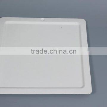 disposable bagasse user-friendly 14inch cake plates 400x400x7 HR74